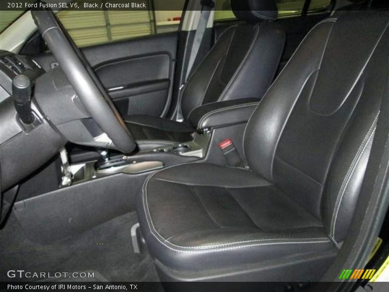 Black / Charcoal Black 2012 Ford Fusion SEL V6