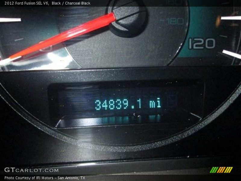 Black / Charcoal Black 2012 Ford Fusion SEL V6