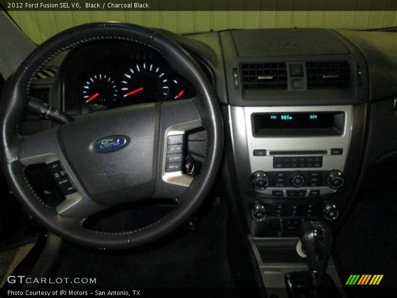 Black / Charcoal Black 2012 Ford Fusion SEL V6