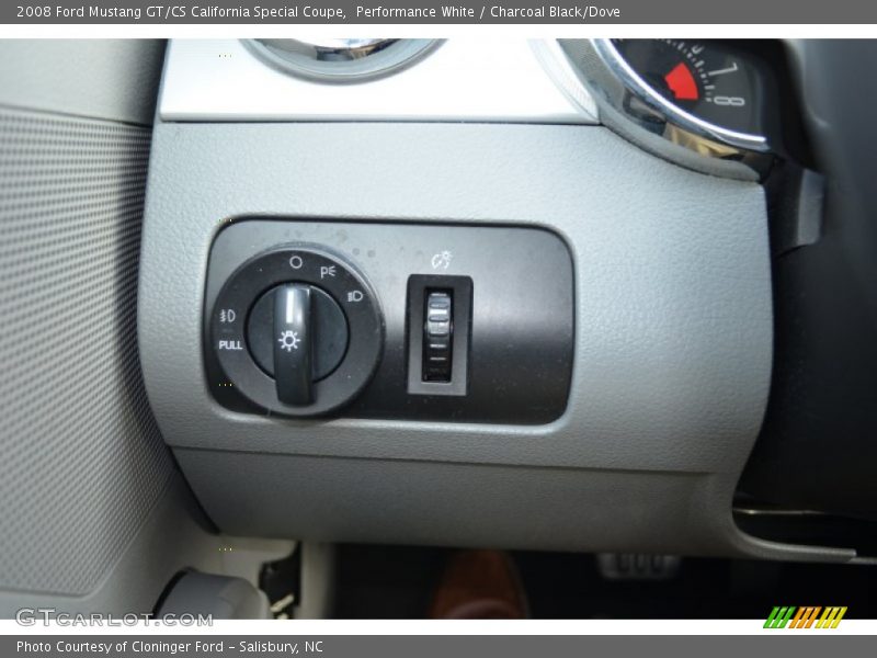 Performance White / Charcoal Black/Dove 2008 Ford Mustang GT/CS California Special Coupe