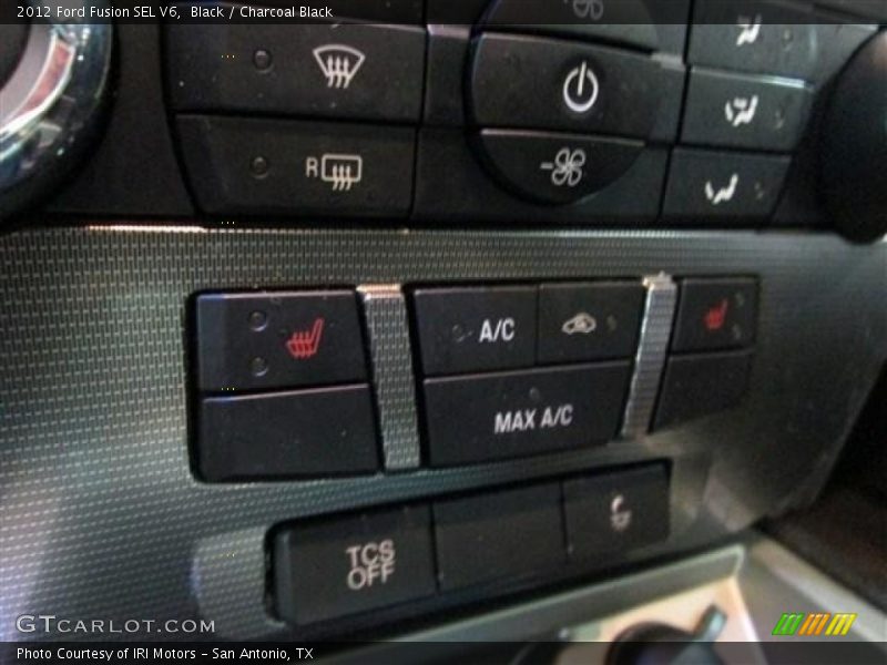 Black / Charcoal Black 2012 Ford Fusion SEL V6