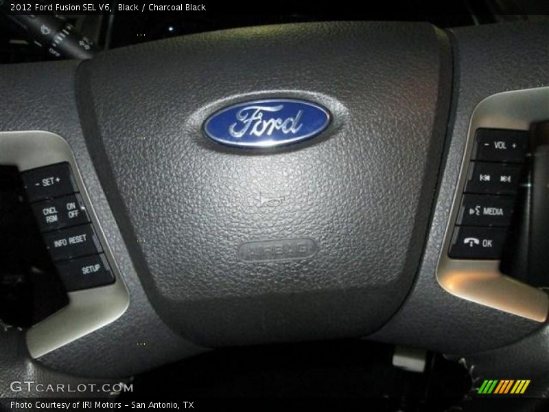 Black / Charcoal Black 2012 Ford Fusion SEL V6