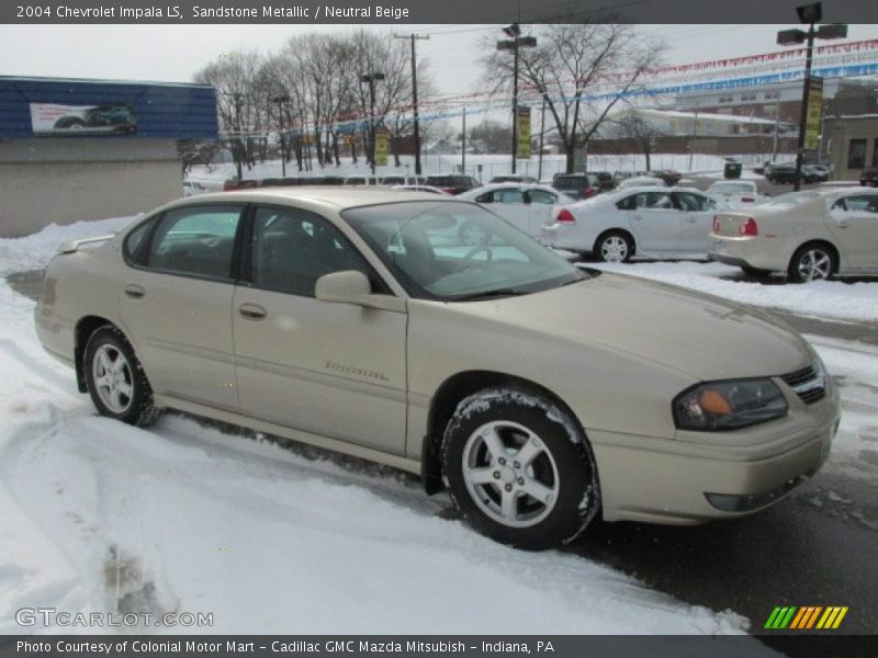 Sandstone Metallic / Neutral Beige 2004 Chevrolet Impala LS