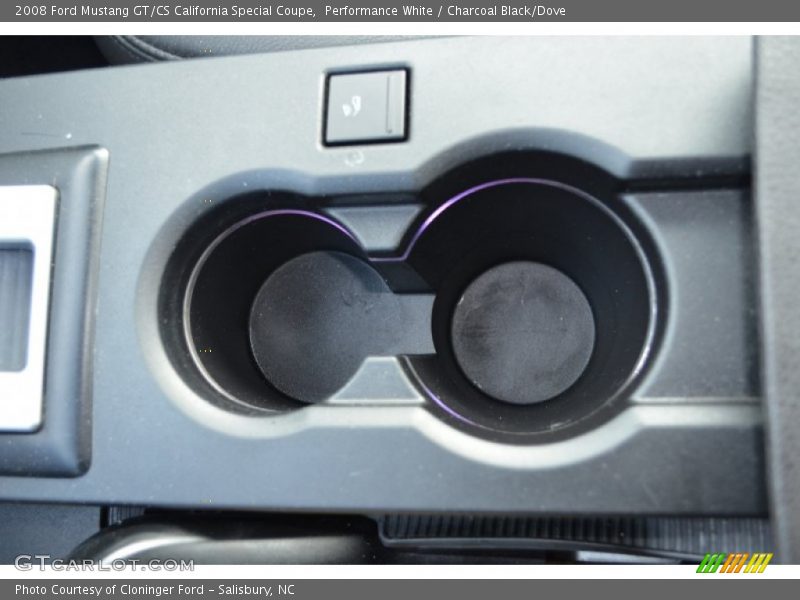 Performance White / Charcoal Black/Dove 2008 Ford Mustang GT/CS California Special Coupe