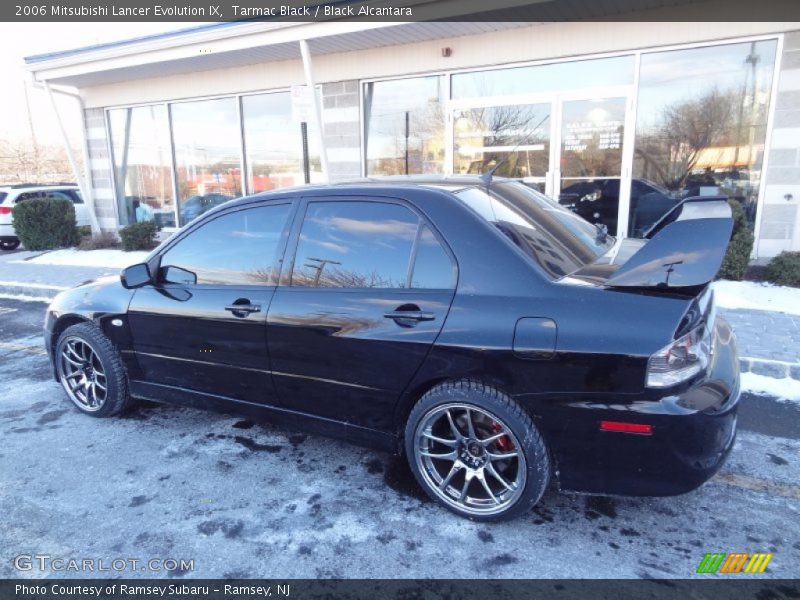 Tarmac Black / Black Alcantara 2006 Mitsubishi Lancer Evolution IX