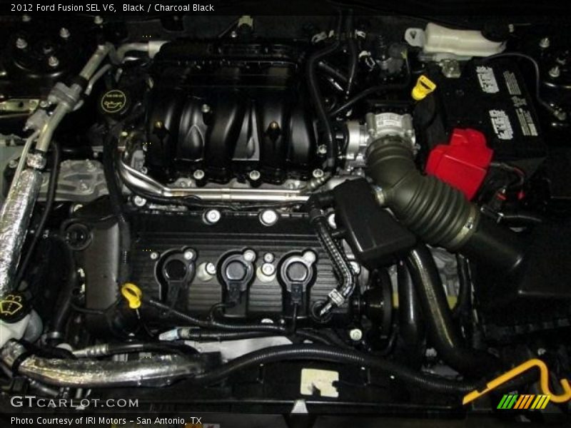Black / Charcoal Black 2012 Ford Fusion SEL V6