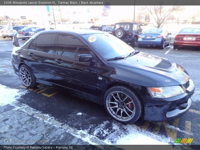 Front 3/4 View of 2006 Lancer Evolution IX