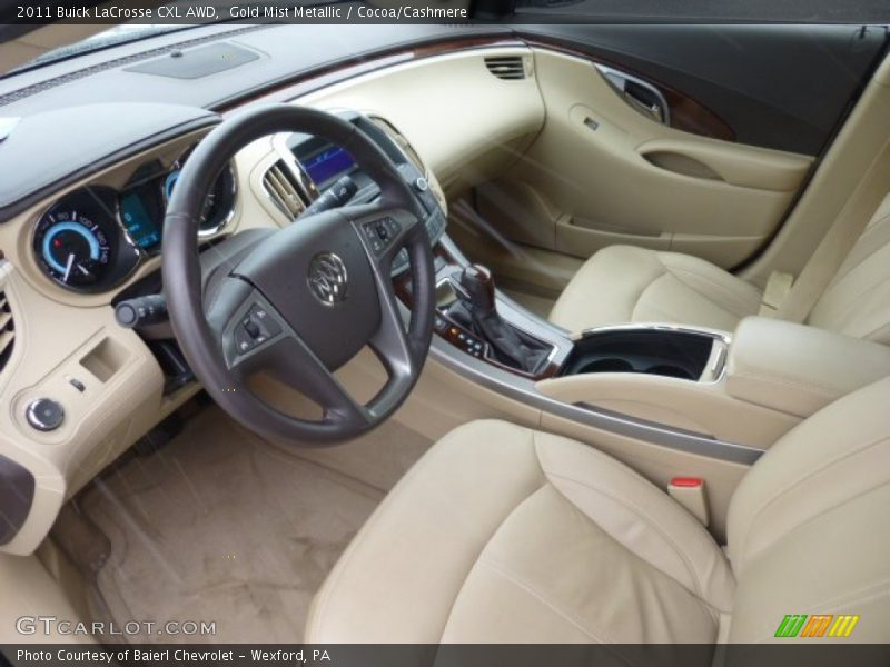 Cocoa/Cashmere Interior - 2011 LaCrosse CXL AWD 