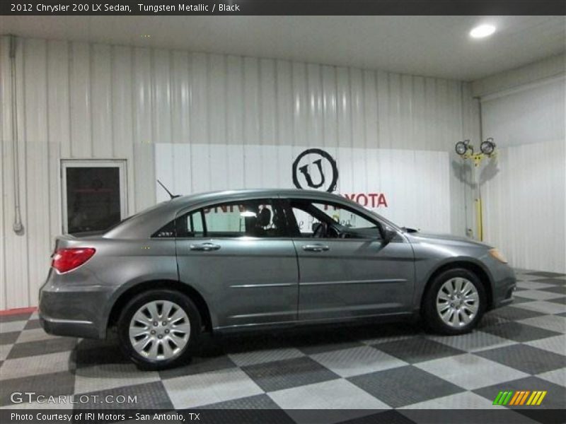 Tungsten Metallic / Black 2012 Chrysler 200 LX Sedan