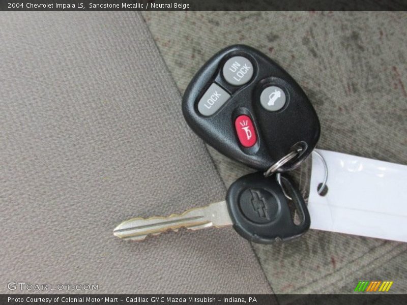 Sandstone Metallic / Neutral Beige 2004 Chevrolet Impala LS