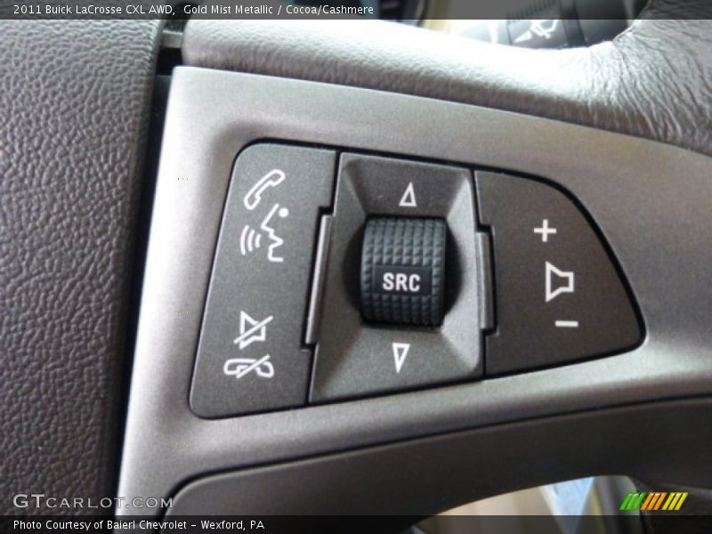 Controls of 2011 LaCrosse CXL AWD