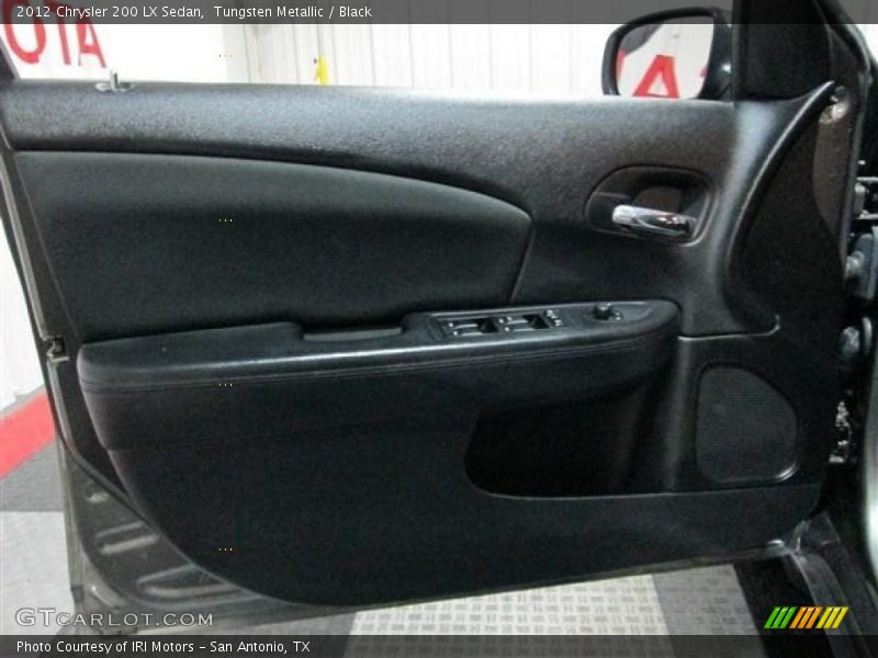 Tungsten Metallic / Black 2012 Chrysler 200 LX Sedan