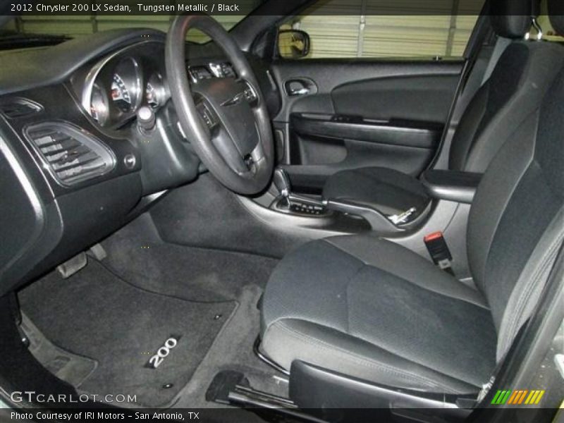  2012 200 LX Sedan Black Interior