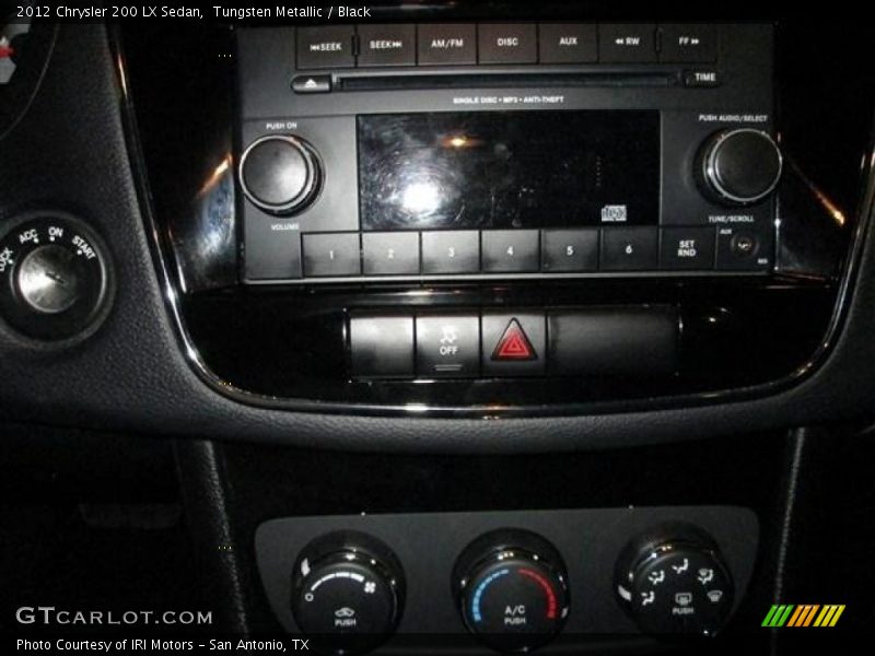 Controls of 2012 200 LX Sedan