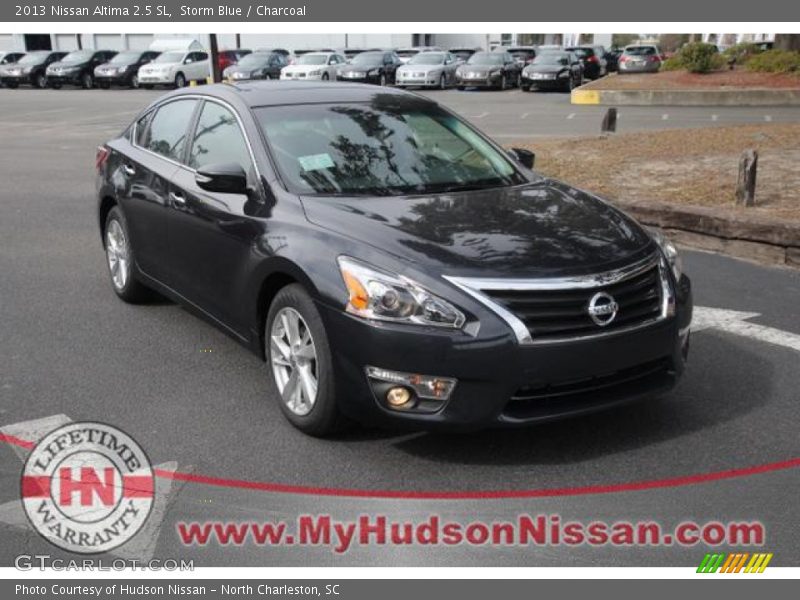 Storm Blue / Charcoal 2013 Nissan Altima 2.5 SL