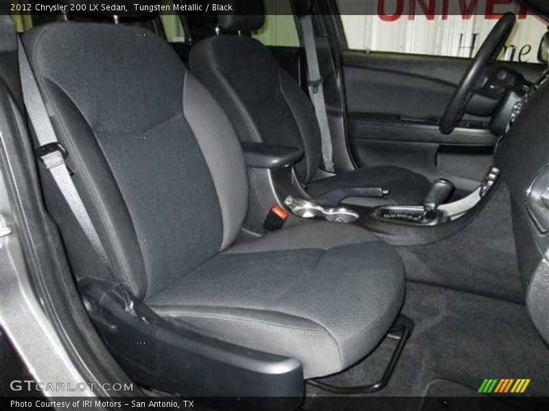 Tungsten Metallic / Black 2012 Chrysler 200 LX Sedan
