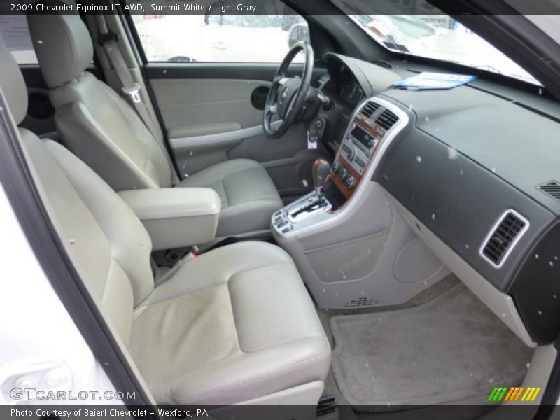  2009 Equinox LT AWD Light Gray Interior