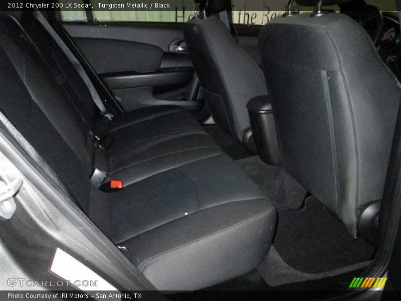 Tungsten Metallic / Black 2012 Chrysler 200 LX Sedan