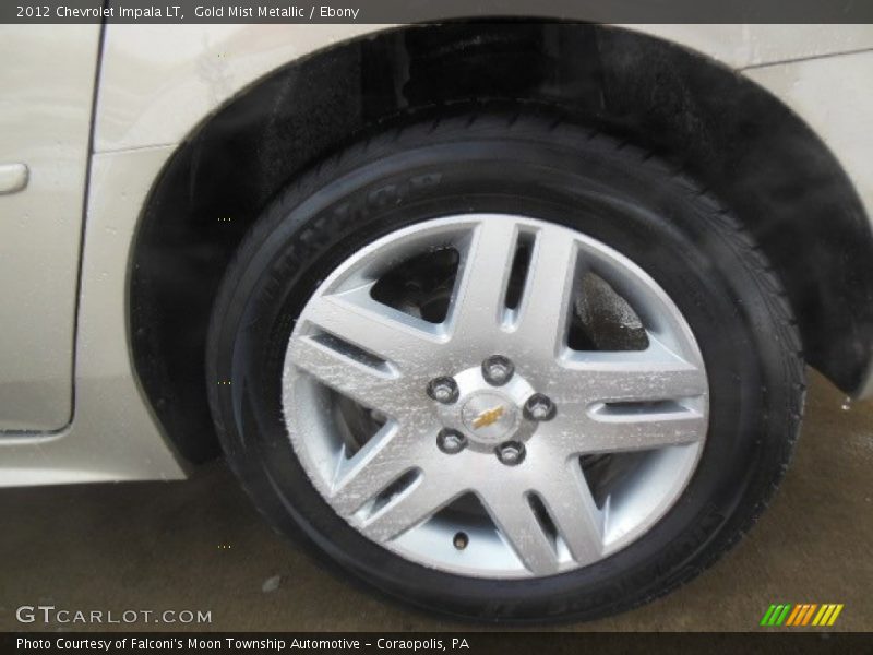 Gold Mist Metallic / Ebony 2012 Chevrolet Impala LT