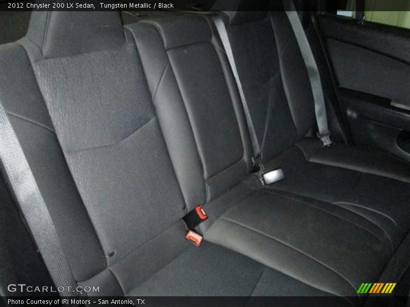 Tungsten Metallic / Black 2012 Chrysler 200 LX Sedan