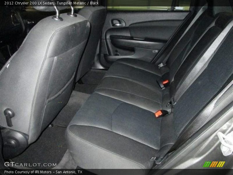 Tungsten Metallic / Black 2012 Chrysler 200 LX Sedan
