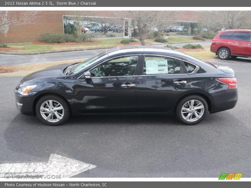 Storm Blue / Charcoal 2013 Nissan Altima 2.5 SL