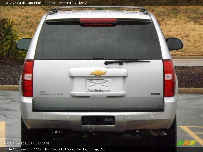 Silver Ice Metallic / Ebony 2012 Chevrolet Suburban LT