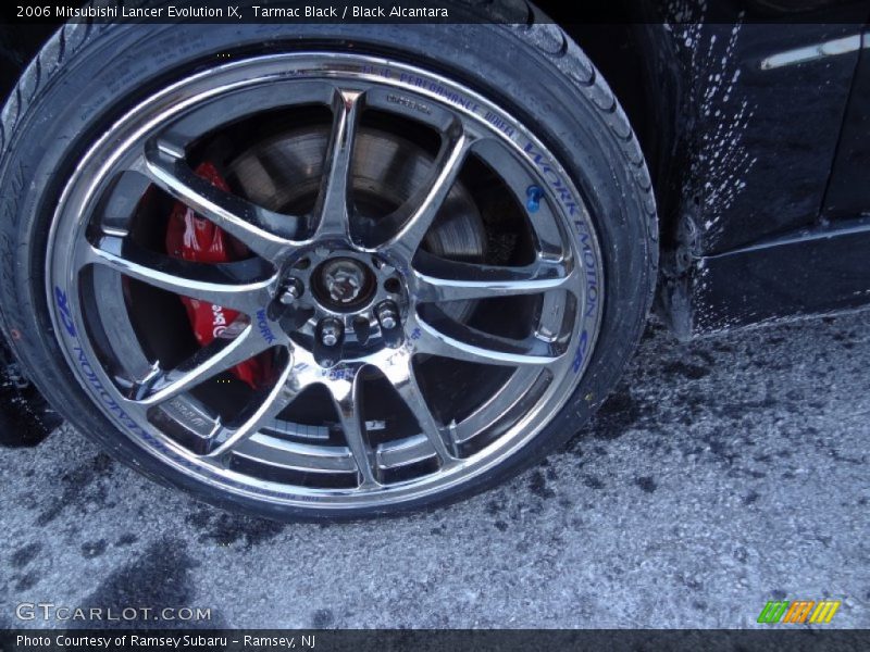 Custom Wheels of 2006 Lancer Evolution IX