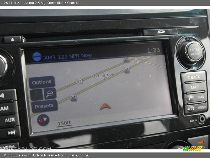 Storm Blue / Charcoal 2013 Nissan Altima 2.5 SL