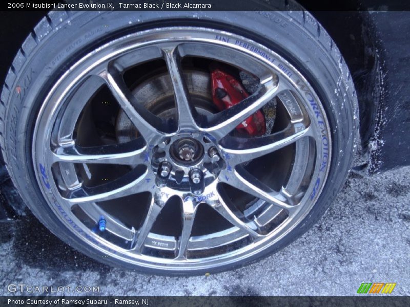 Custom Wheels of 2006 Lancer Evolution IX
