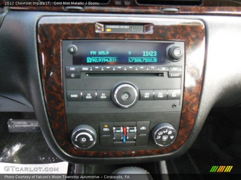 Gold Mist Metallic / Ebony 2012 Chevrolet Impala LT