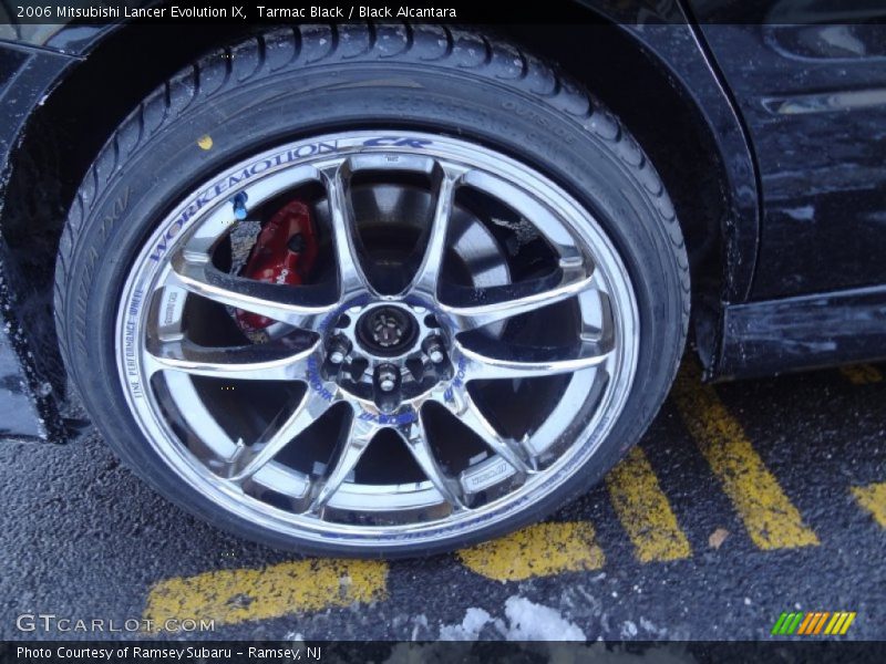 Custom Wheels of 2006 Lancer Evolution IX