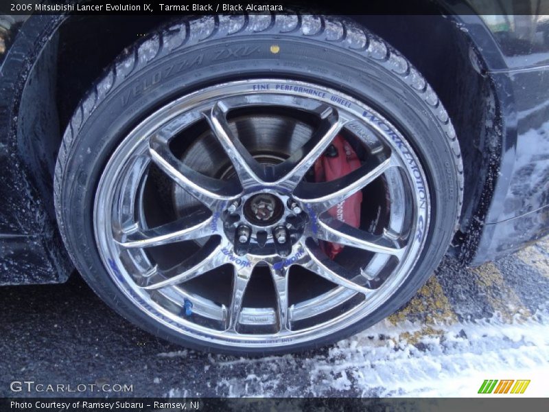 Custom Wheels of 2006 Lancer Evolution IX