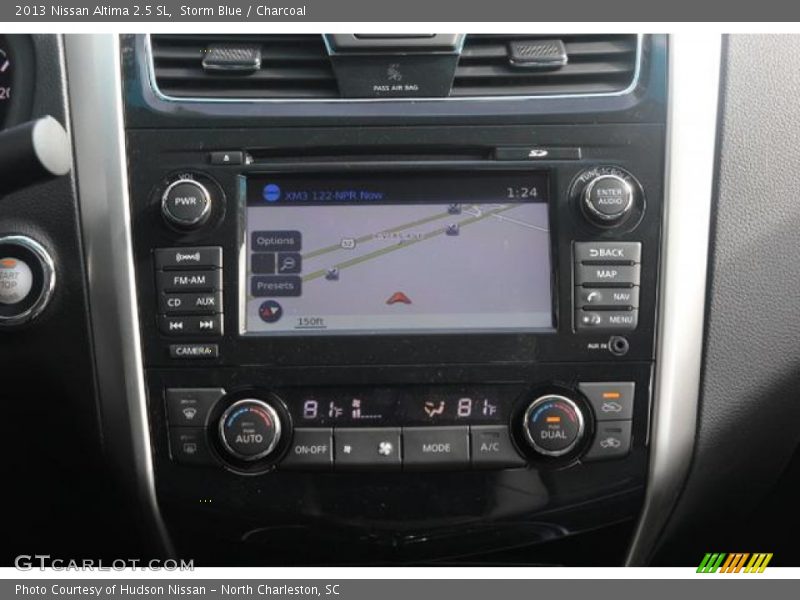 Storm Blue / Charcoal 2013 Nissan Altima 2.5 SL