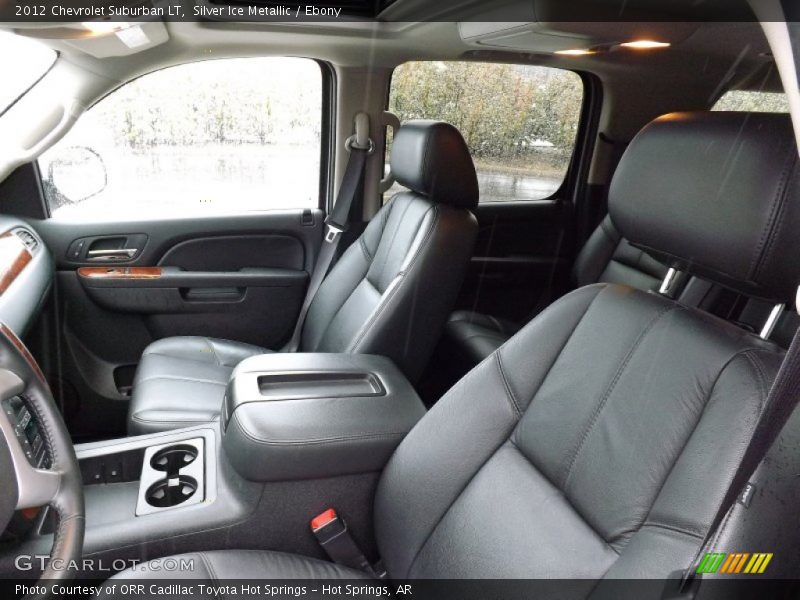 Silver Ice Metallic / Ebony 2012 Chevrolet Suburban LT