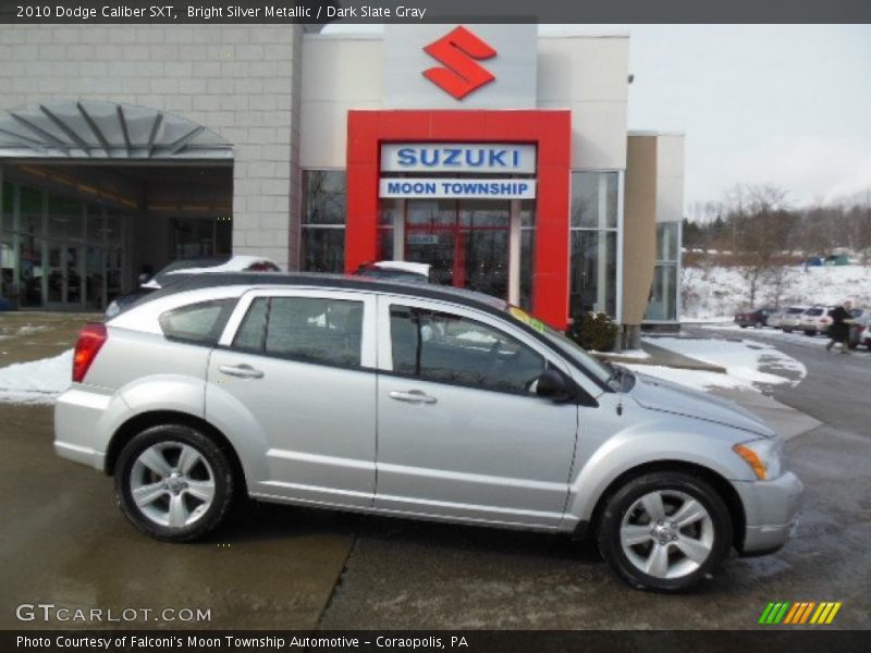 Bright Silver Metallic / Dark Slate Gray 2010 Dodge Caliber SXT
