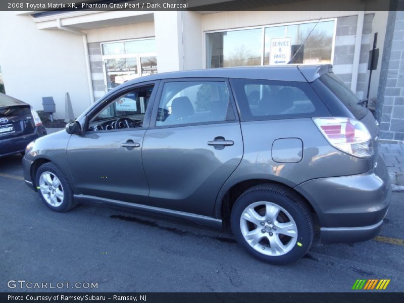 Phantom Gray Pearl / Dark Charcoal 2008 Toyota Matrix XR