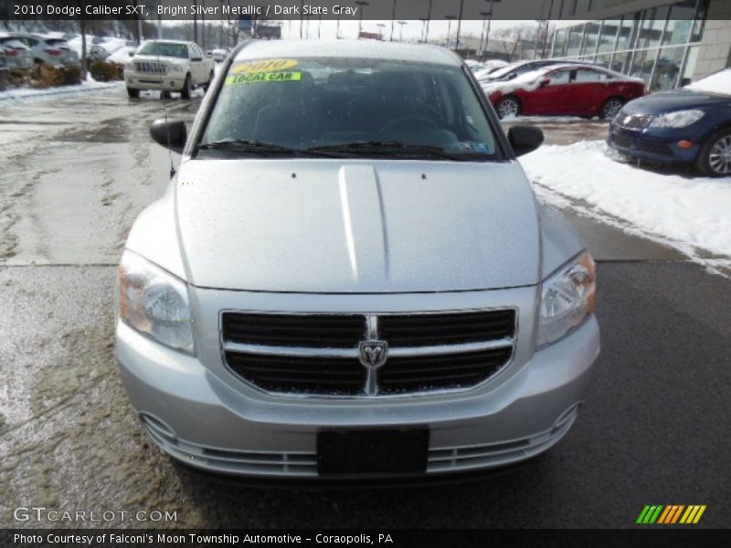 Bright Silver Metallic / Dark Slate Gray 2010 Dodge Caliber SXT