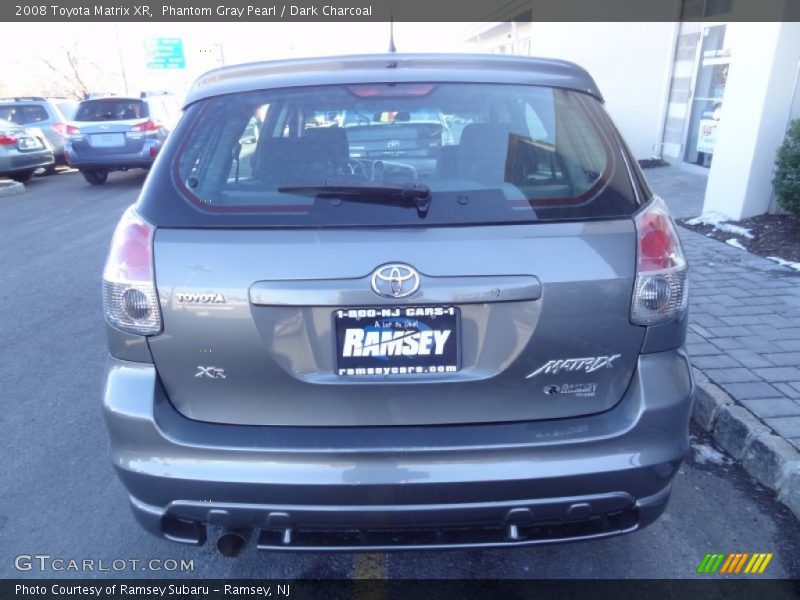 Phantom Gray Pearl / Dark Charcoal 2008 Toyota Matrix XR