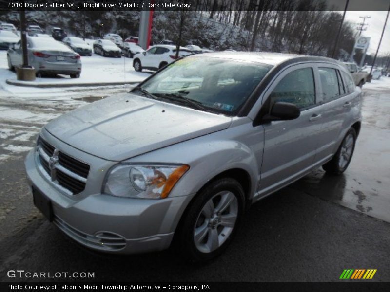 Bright Silver Metallic / Dark Slate Gray 2010 Dodge Caliber SXT
