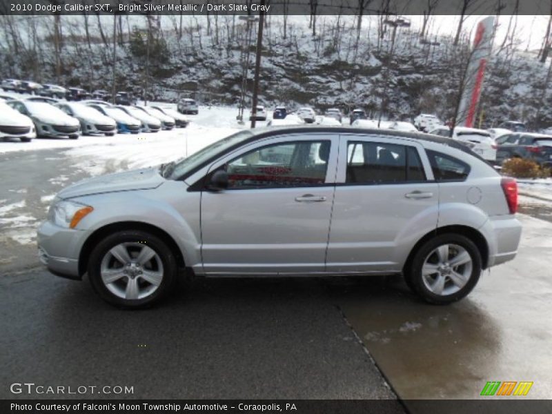 Bright Silver Metallic / Dark Slate Gray 2010 Dodge Caliber SXT