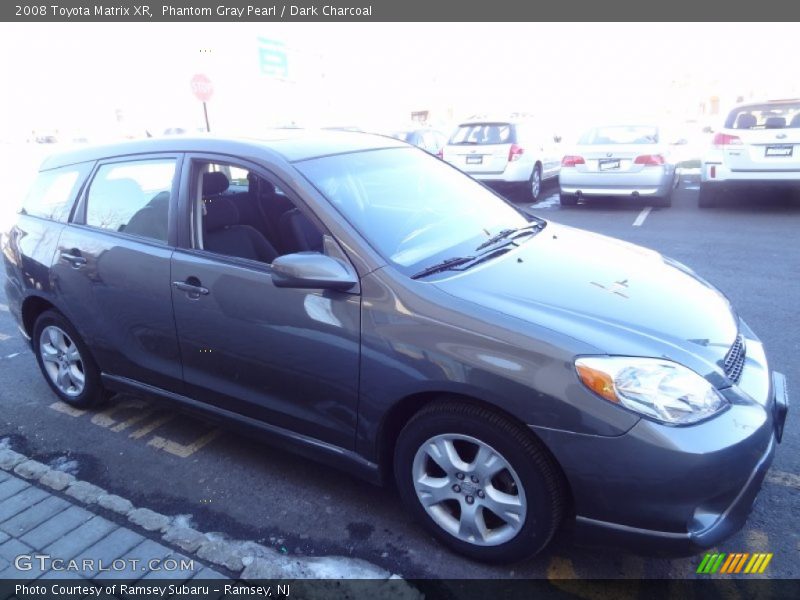 Phantom Gray Pearl / Dark Charcoal 2008 Toyota Matrix XR