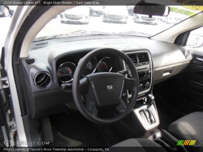 Bright Silver Metallic / Dark Slate Gray 2010 Dodge Caliber SXT