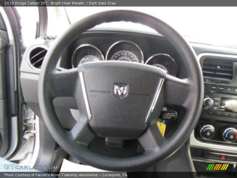 Bright Silver Metallic / Dark Slate Gray 2010 Dodge Caliber SXT
