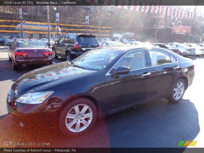 Obsidian Black / Cashmere 2008 Lexus ES 350