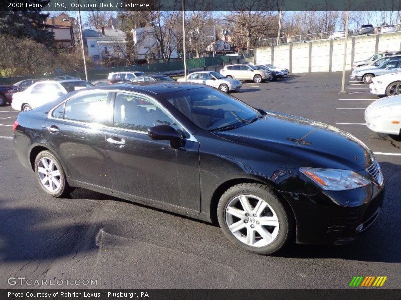 Obsidian Black / Cashmere 2008 Lexus ES 350