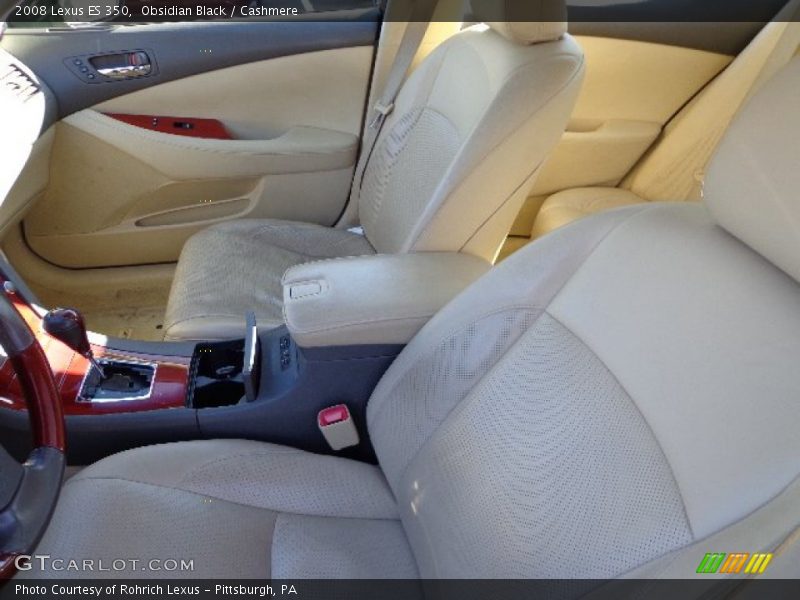 Obsidian Black / Cashmere 2008 Lexus ES 350