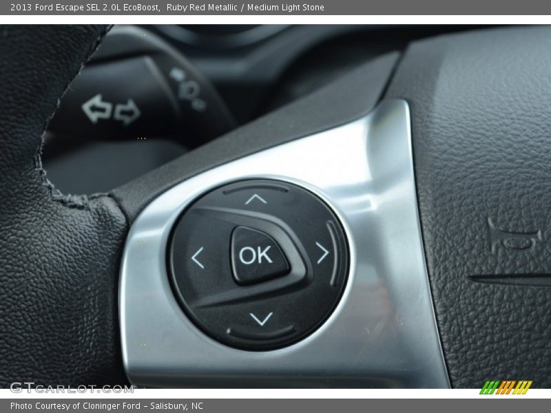 Ruby Red Metallic / Medium Light Stone 2013 Ford Escape SEL 2.0L EcoBoost