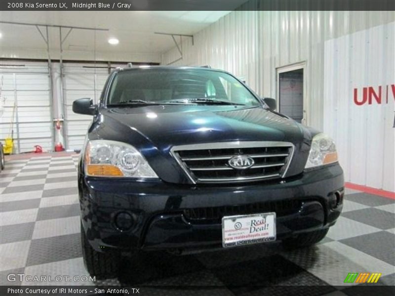 Midnight Blue / Gray 2008 Kia Sorento LX