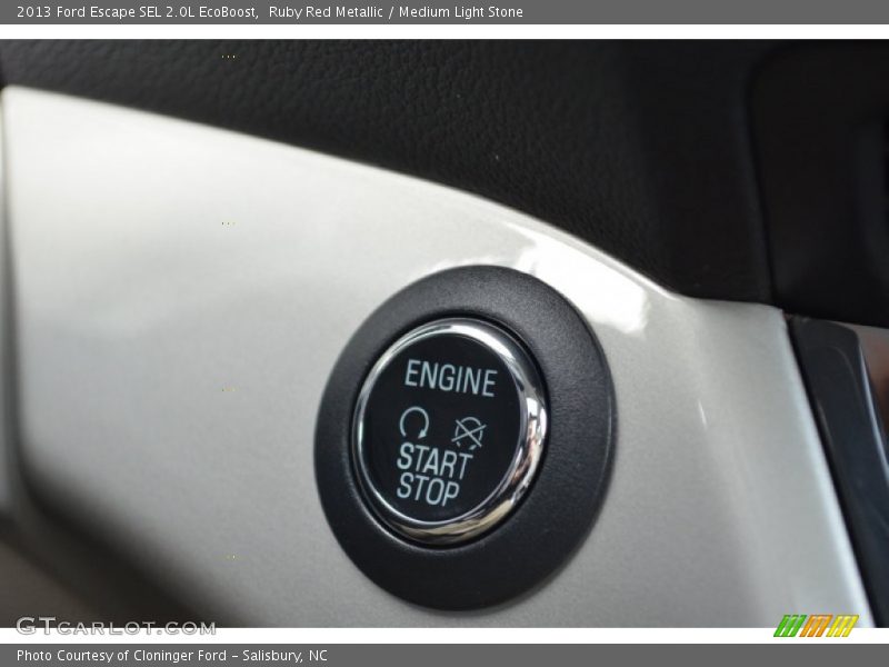 Ruby Red Metallic / Medium Light Stone 2013 Ford Escape SEL 2.0L EcoBoost